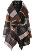 Prairie Check Rabato Coat by Chic+