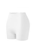 High-Waisted Breathable Smoothing Shaping Shorts in White
