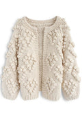 Knit Your Love Cardigan in Ivory